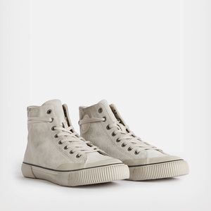 All Saints Dumont Leather High Sneakers. Size 9 US/42 EU.
